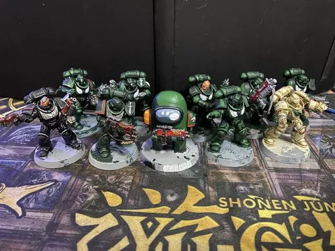 Among Us Among Space Marines
