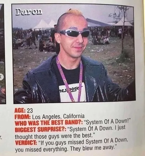 System of a Down Blew Me Away