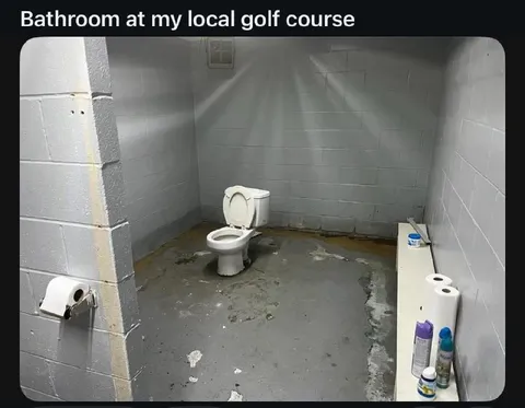 Golf Course Bathroom