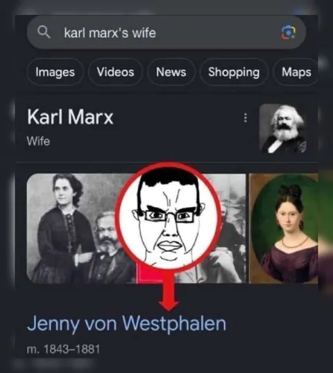 Karl Marx’s Wife Search