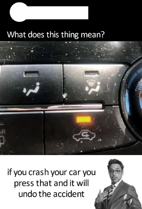 Car Crash Undo Button
