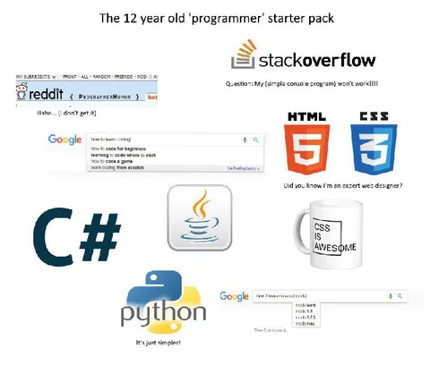 12 Year Old Programmer Starter Pack