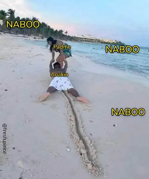 Anakin Buries Padmé on Naboo
