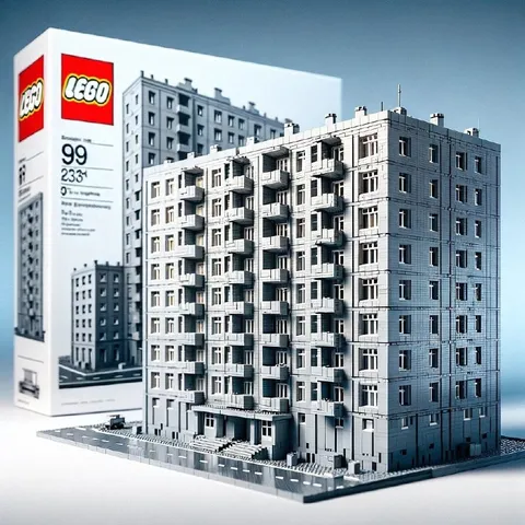 Жилой дом из LEGO