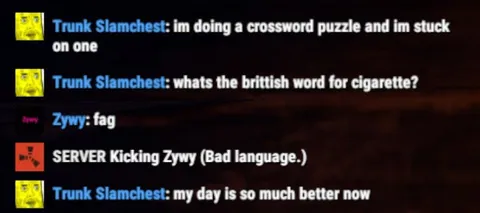 British Word for Cigarette