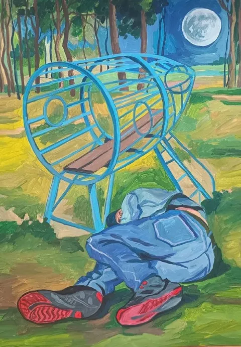 Человек под колесом