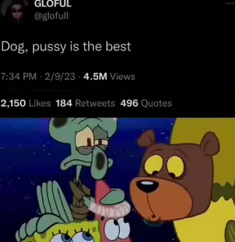 Dog, pussy is the best