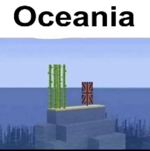 Oceania Underwater Map