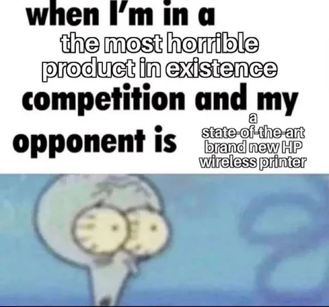 HP Printer Competition Panic