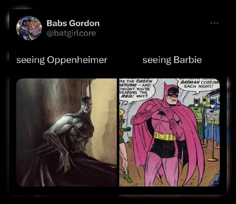 Seeing Oppenheimer and Barbie