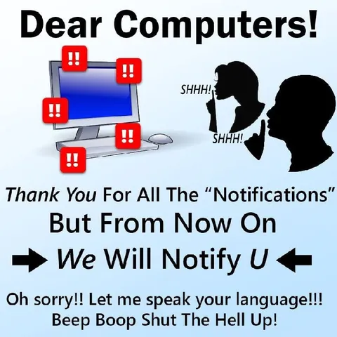 Dear Computers Notifications