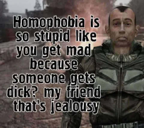 Homophobia Is Jealousy