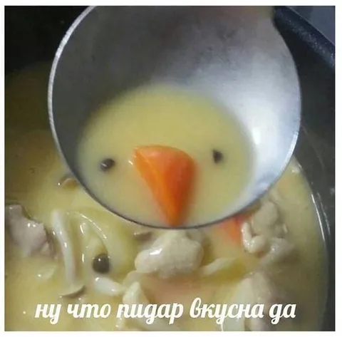 Яичница с лицом