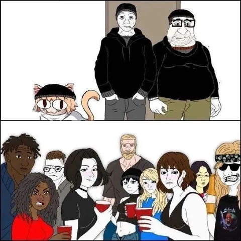 Вояки на вечеринке