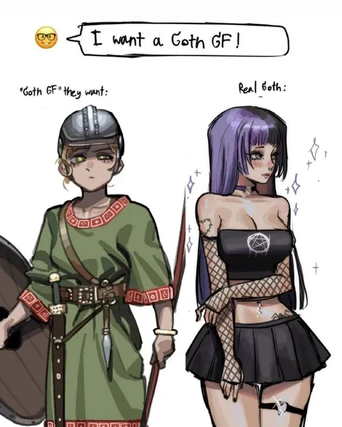 I Want a Goth GF