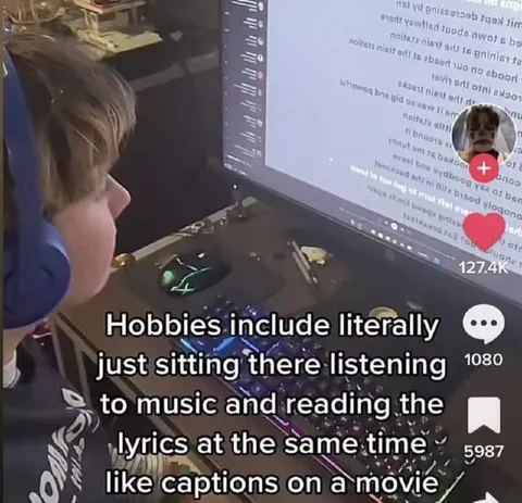 Reading Lyrics Like Movie Captions