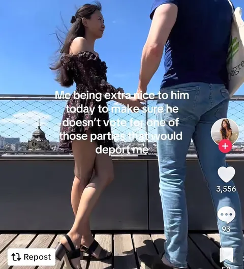 Being Nice to Avoid Deportation