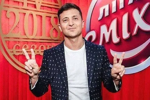 Зеленський у «Лізі сміху»