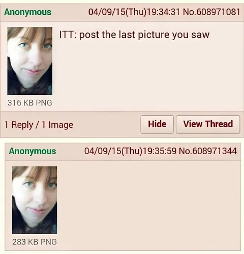 Post the Last Picture You Saw
