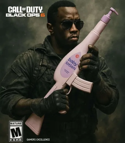 Baby Lotion Black Ops