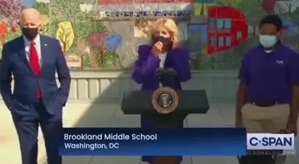 Jill Biden Gets Distracted by Ice Cream