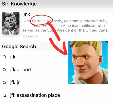 JFK Means Fortnite Jonesy
