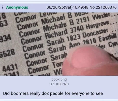 Boomers Dox Everyone