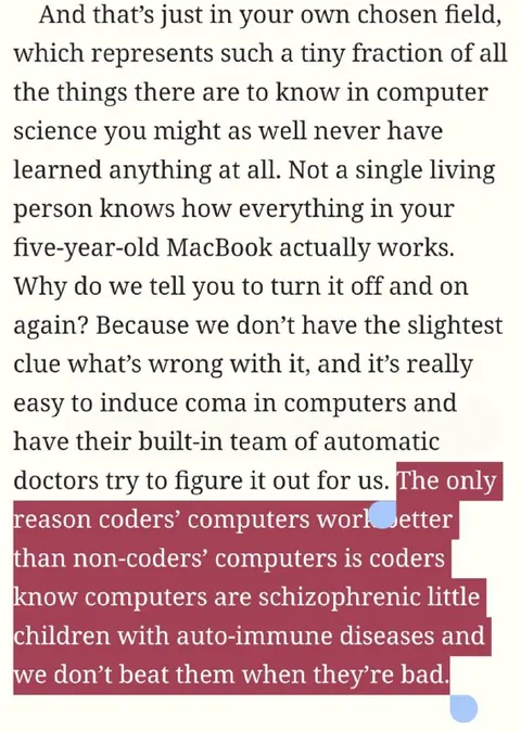Computers Are Schizophrenic Children