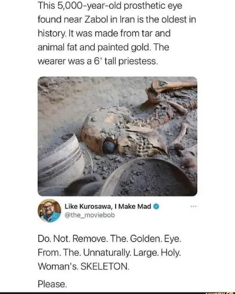 Unnaturally Large Holy Woman's Skeleton
