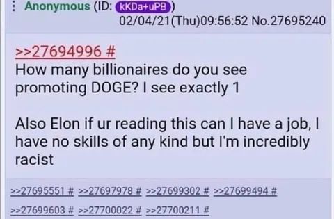 Billionaires Promoting Doge