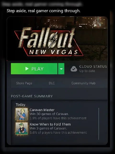 Real Gamer Caravan Achievement