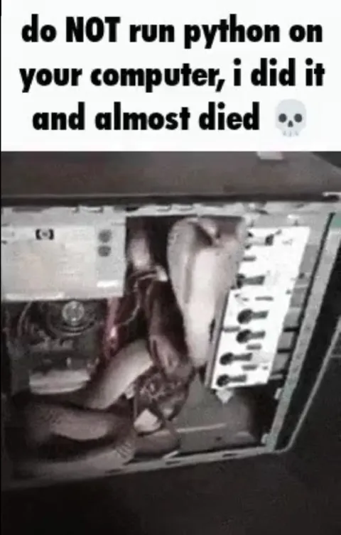 Python Nearly Kills Computer
