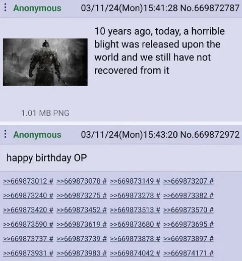 Ten Years of Dark Souls II
