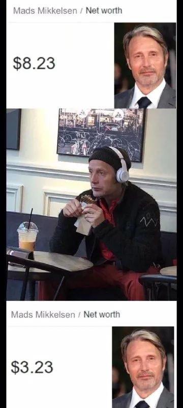 Mads Mikkelsen Net Worth Meme