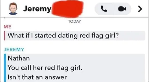 Red Flag Girl Is the Answer