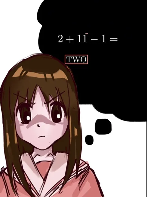 Anime Girl Solves Two Eleven