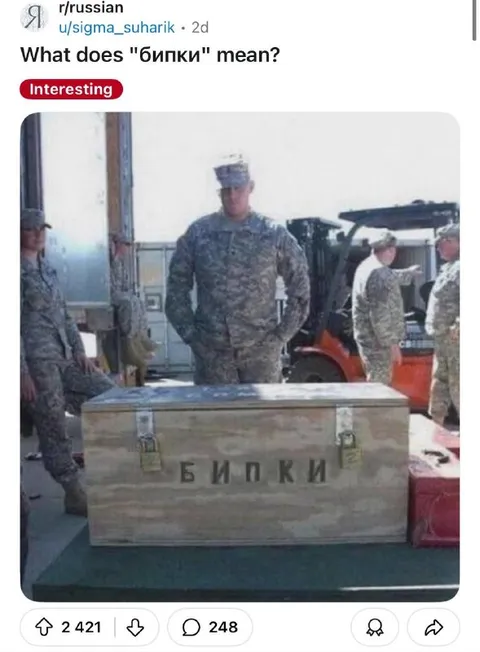 What Does БИПКИ Mean?