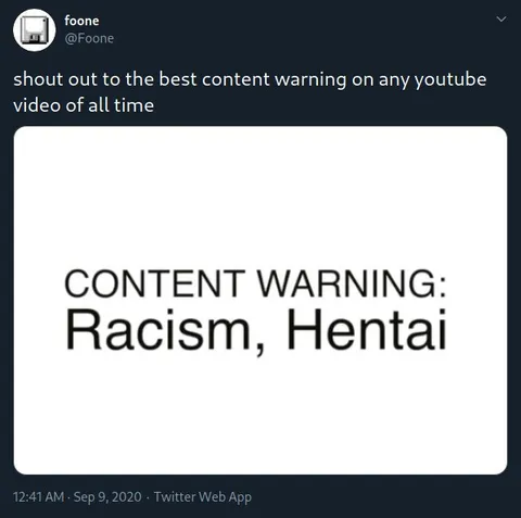 Best Content Warning Ever