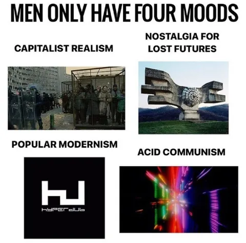 Men Only Have Four Moods