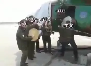 Когда процессорный оркестр запускает двигатель