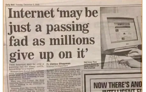 Internet Is Just a Passing Fad