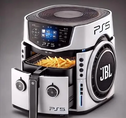 PS5-аэрогриль с колонкой JBL