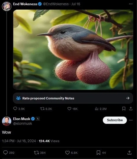 Elon Musk Says Wow