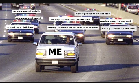 Me Among Compiler Warnings