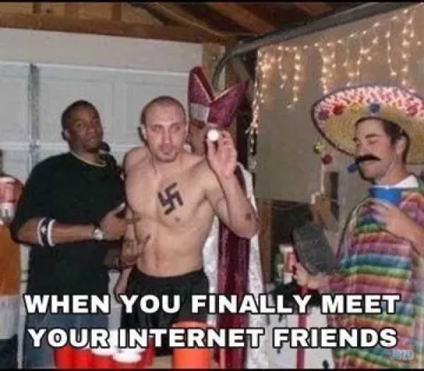 When You Meet Internet Friends