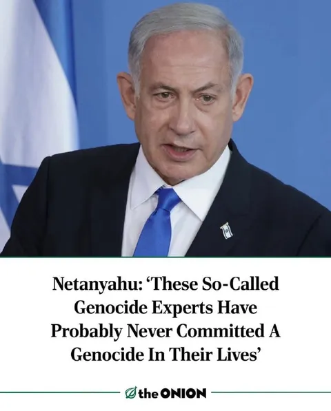Netanyahu on Genocide Experts