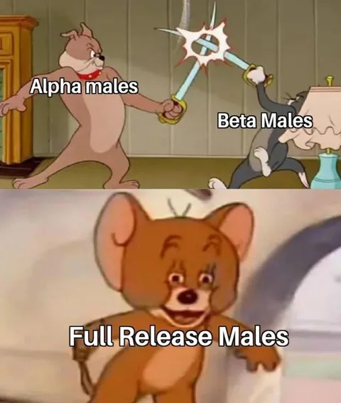 Alpha Males vs Full Release Males