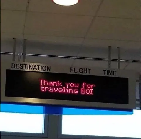 Thank You for Travelling 6or