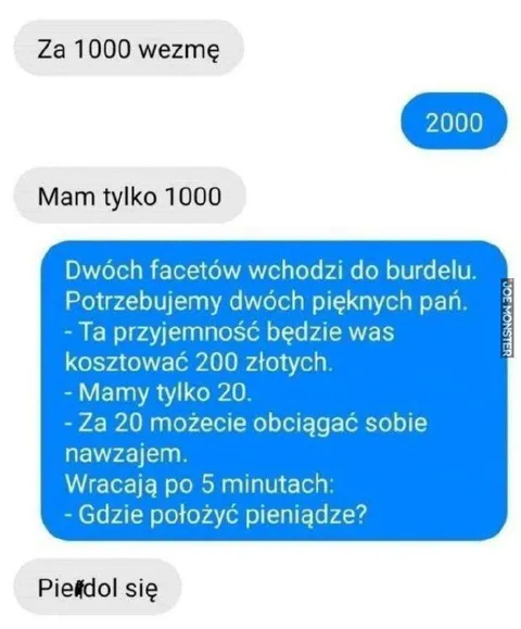 Dwóch facetów w burdelu