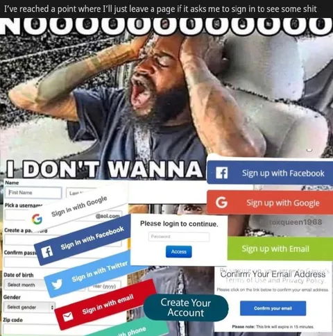 I Don't Wanna Sign In